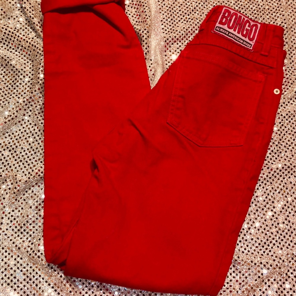 VTG RED BONGO JEANS❤️✨